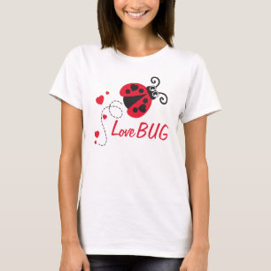 T-shirt rouge coccinelle