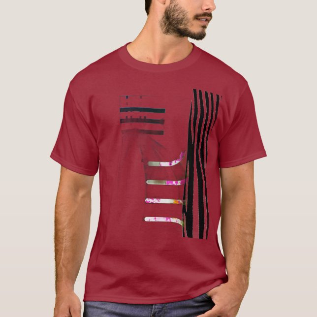 T-shirt rouge cool (Devant)