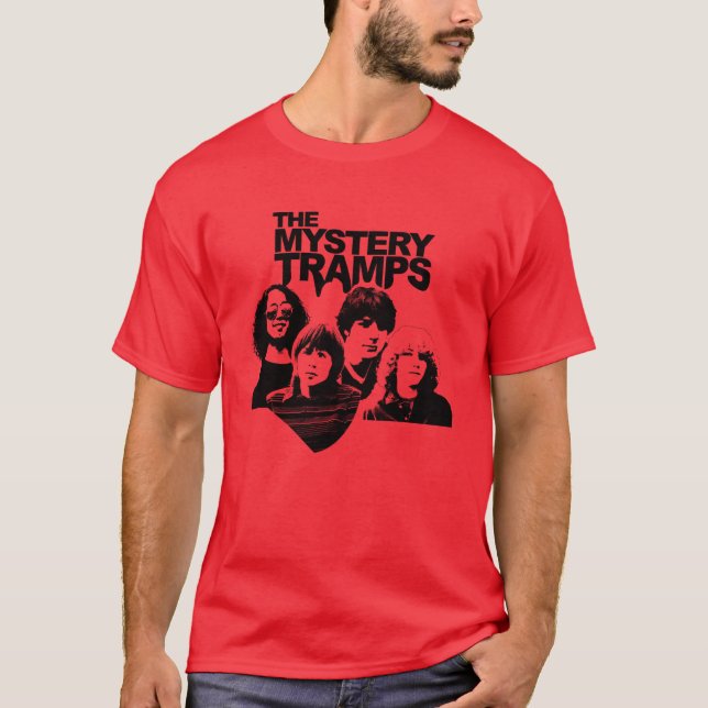 T-shirt rouge - customisé (Devant)