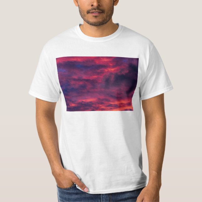 T-shirt rouge d'août (Devant)