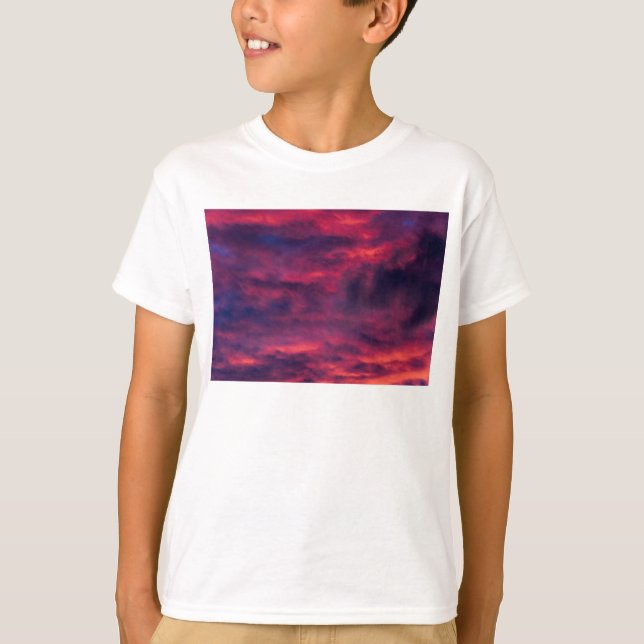 T-shirt rouge d'août (Devant)