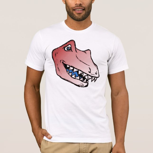 T-shirt Rouge de Dinosorio (Devant)