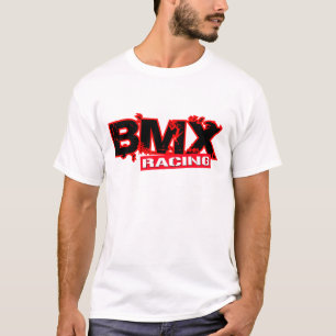 T-SHIRT ROUGE DE EMBALLAGE DE BMX