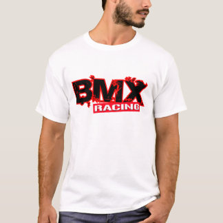 T-SHIRT ROUGE DE EMBALLAGE DE BMX