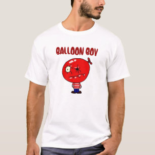 T-shirt Rouge de garçon de ballon