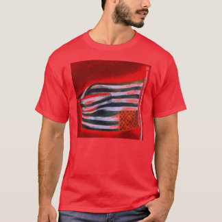 T-shirt rouge de liberté