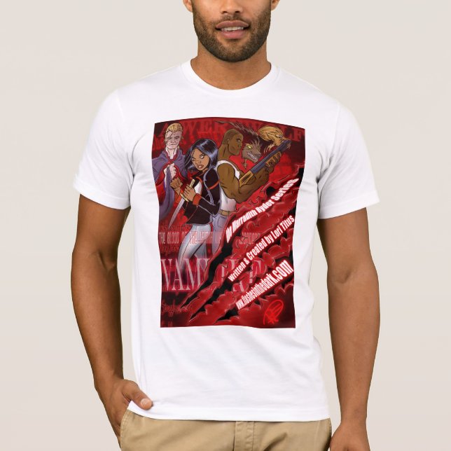 T-shirt Rouge de Marradith Ryder (Devant)