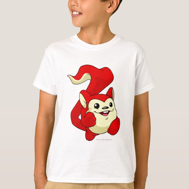 T-shirt Rouge de Meerca (Devant)