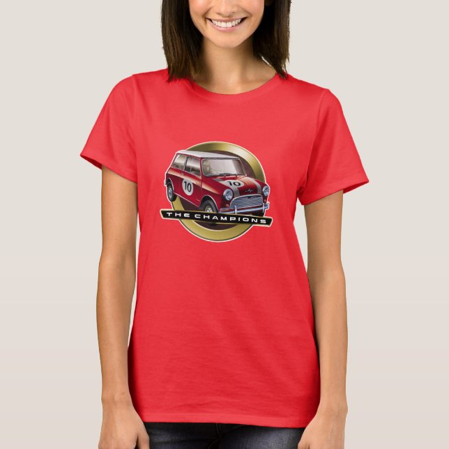 T-shirt Rouge de MiniCooper S (Devant)