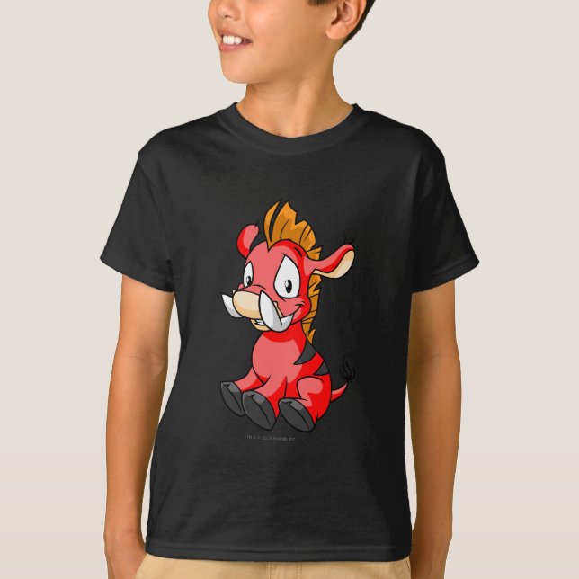 T-shirt Rouge de Moehog (Devant)