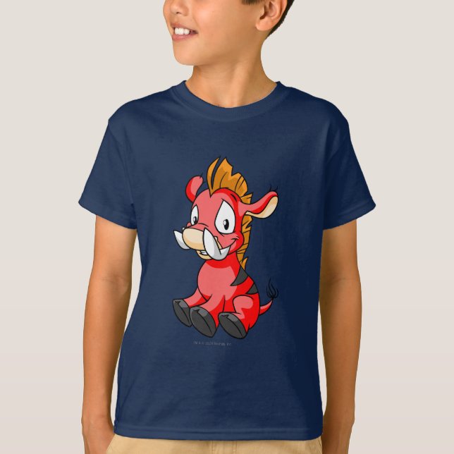 T-shirt Rouge de Moehog (Devant)