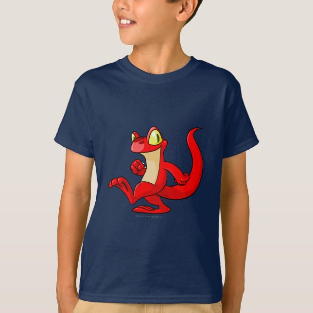 T-shirt Rouge de Techo (Devant)
