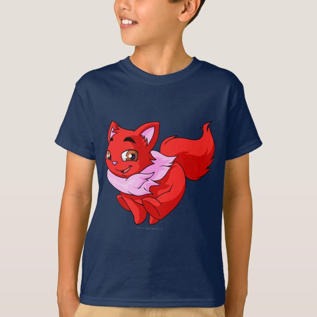T-shirt Rouge de Wocky (Devant)