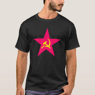 T-shirt rouge d'étoile
