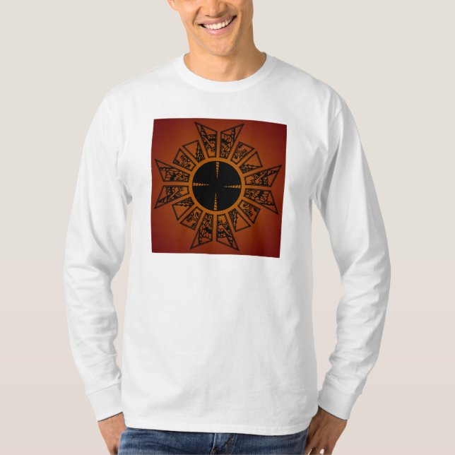 T-shirt Rouge d'étoile de Lament (Devant)
