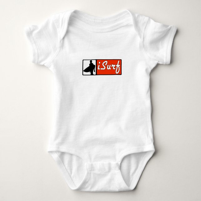 T-shirt rouge d'iSurf (Devant)