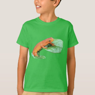 T-shirt Rouge Eft Orange Salamander Nature