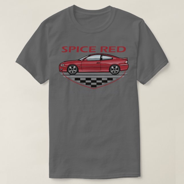 T-shirt Rouge épice (Design devant)