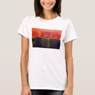 T-shirt Rouge et bleu