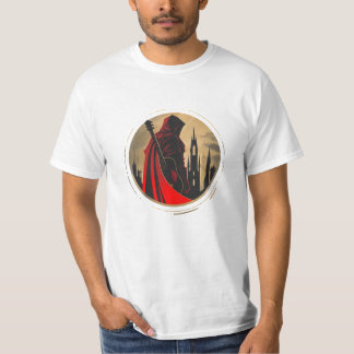 T-shirt Rouge et Musique
