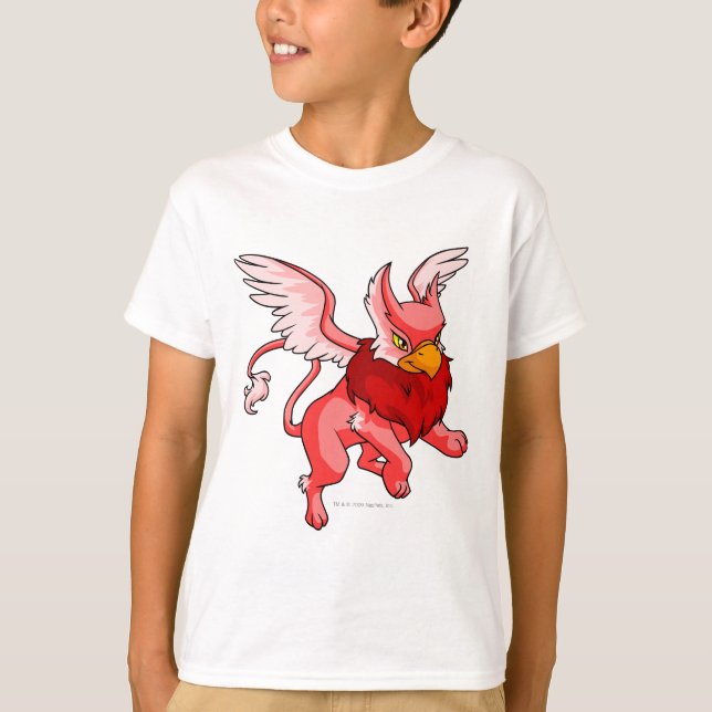 T-shirt Rouge Eyrie (Devant)