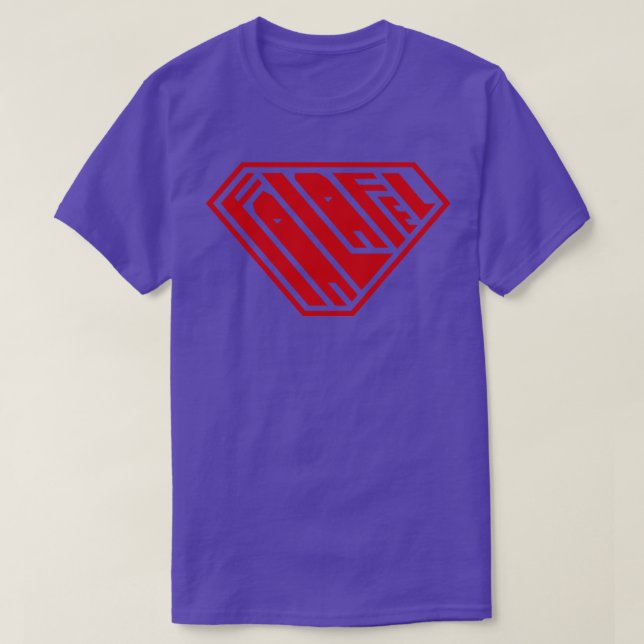 T-shirt Rouge Falafel SuperEmpowered (Design devant)