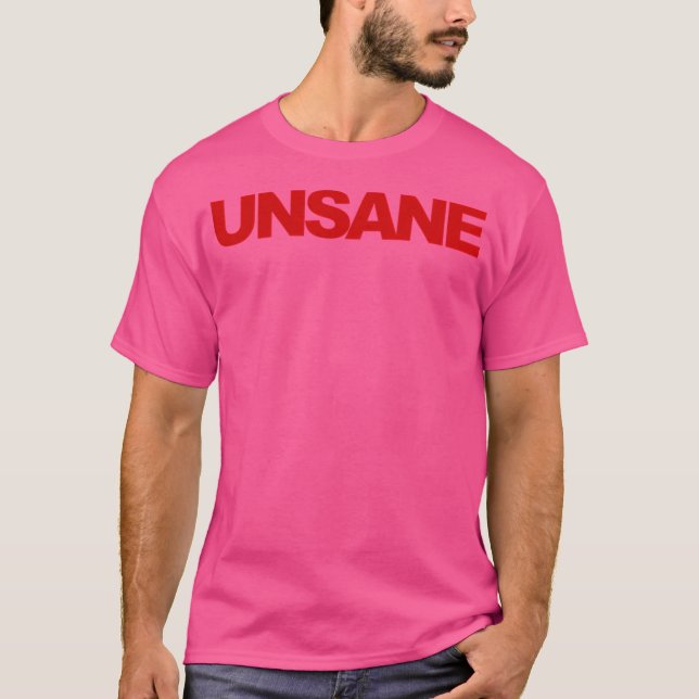 T-shirt Rouge fou (Devant)