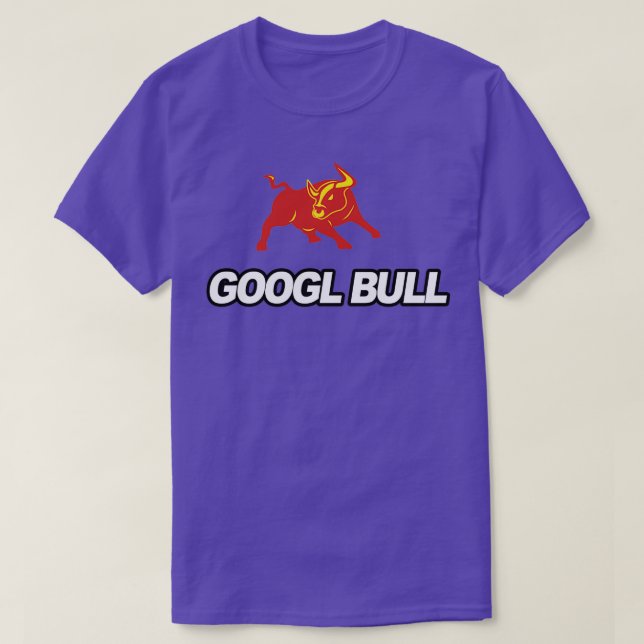 T-shirt Rouge GOOGL (Design devant)