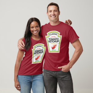 T-shirt Rouge Ketchup do-it-yourself Halloween Costume Gro