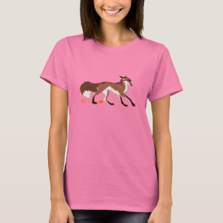 T-shirt Rouge le renard