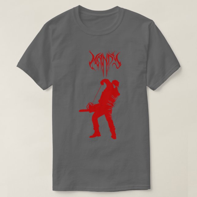 T-shirt Rouge mandy (Design devant)