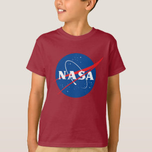 T-shirt rouge martien (XS-XL) Iconique NASA Kids’