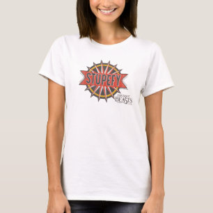 T-shirt Rouge & Or Stupefy Spell Graphic