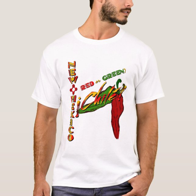 T-shirt Rouge ou vert ? (Devant)