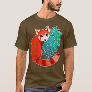 T-shirt Rouge Panda Light BG