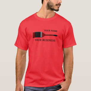 T-shirt rouge Peinture