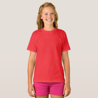 T-shirt rouge pour enfants / Personnaliser