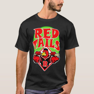T-SHIRT ROUGE-QUEUES