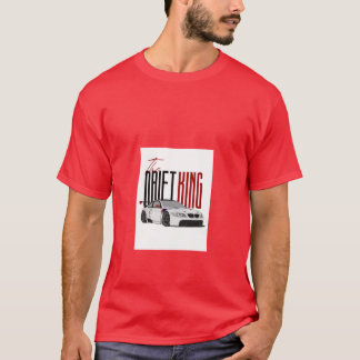 T-shirt rouge roi de la dérive