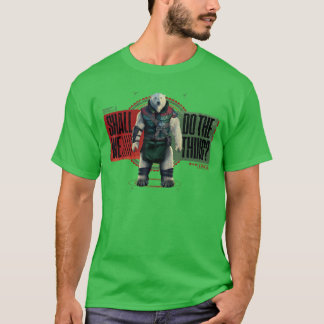 T-shirt Rouge Un Faut-il fairehehing fille
