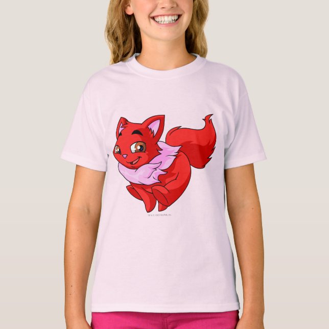 T-shirt Rouge Wocky (Devant)