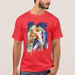 T-shirt Rough Collie Chien Amoureux des chiens Chien Propr