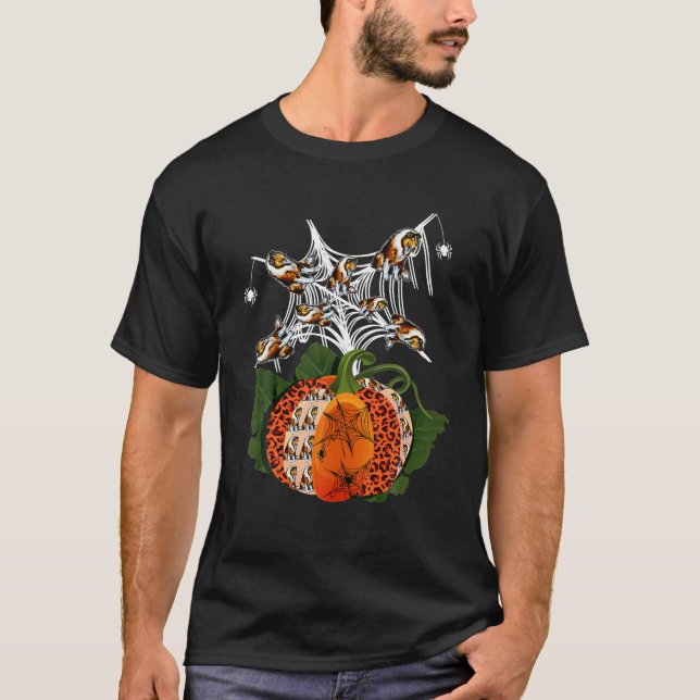 T-shirt Rough Collie Chien Citrouille Animal de compagnie  (Devant)