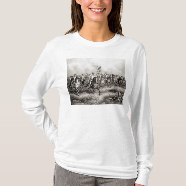 T-shirt Rough Riders : Colonel Theodore Roosevelt (Devant)