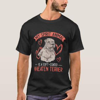 T-shirt Roulé Terrier Spirit Animal Soft Coat Wheaten