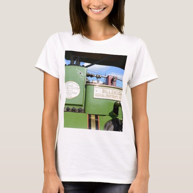 T-shirt Rouleau compresseur vintage (Devant)
