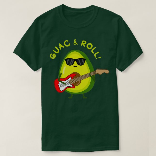 T-shirt Rouleau d'ampli guac (Design devant)