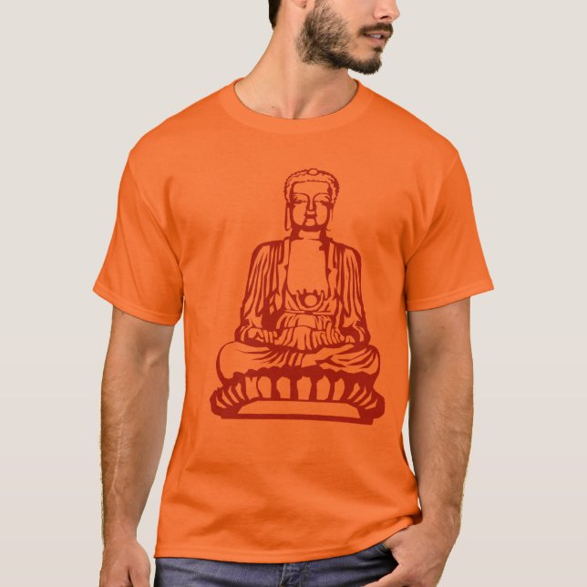 T-shirt Rouleau de Bouddha (Devant)