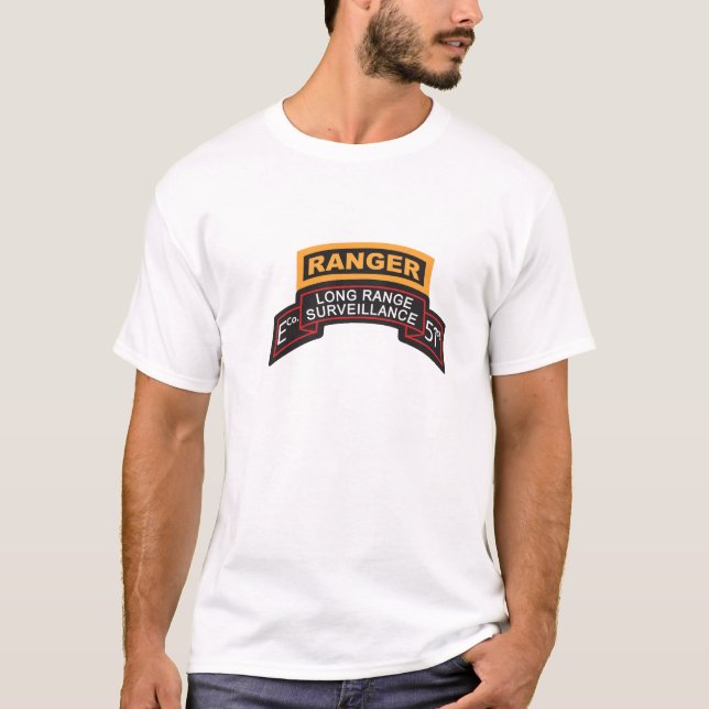 T-shirt Rouleau de l'infanterie LRS d'E Co (Devant)