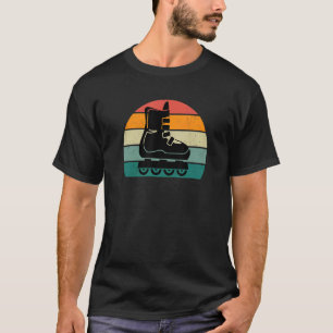 T-shirt Rouleau de patinage en ligne Rouleau de patinage